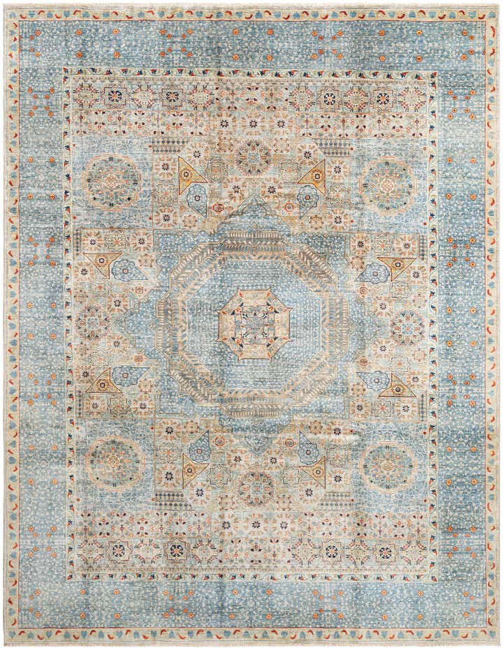 9' x 11' 8 Hand Knotted Amina Rug