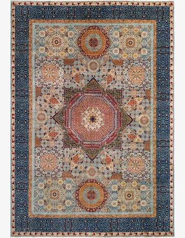 9' 8 x 13' 11 Hand Knotted Amina Rug