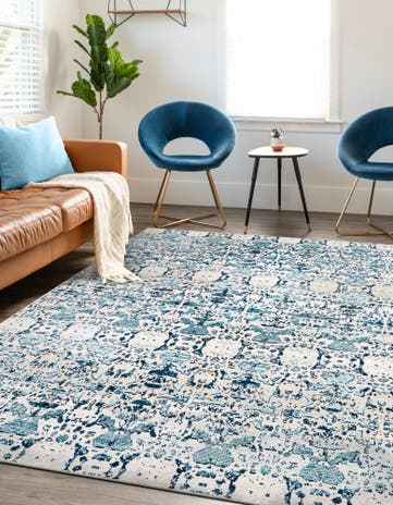 Blue Amulet Rug
