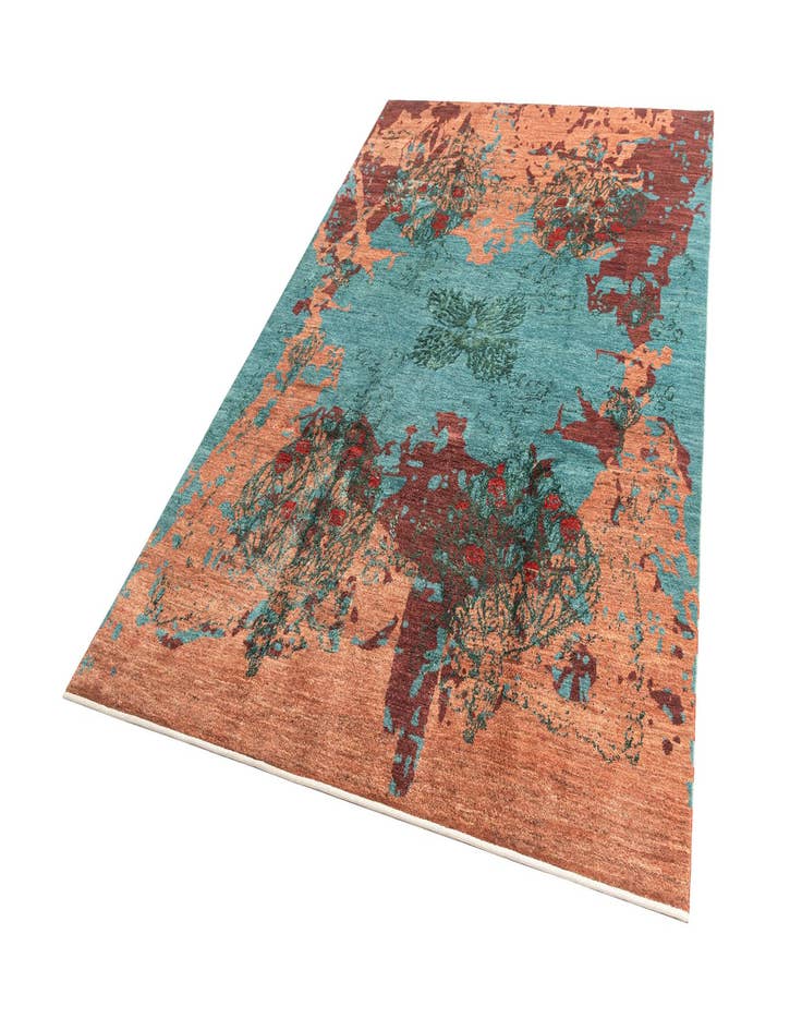 Detail image of 6' 7 x 9' 9  Hand Knotted Anar Rug