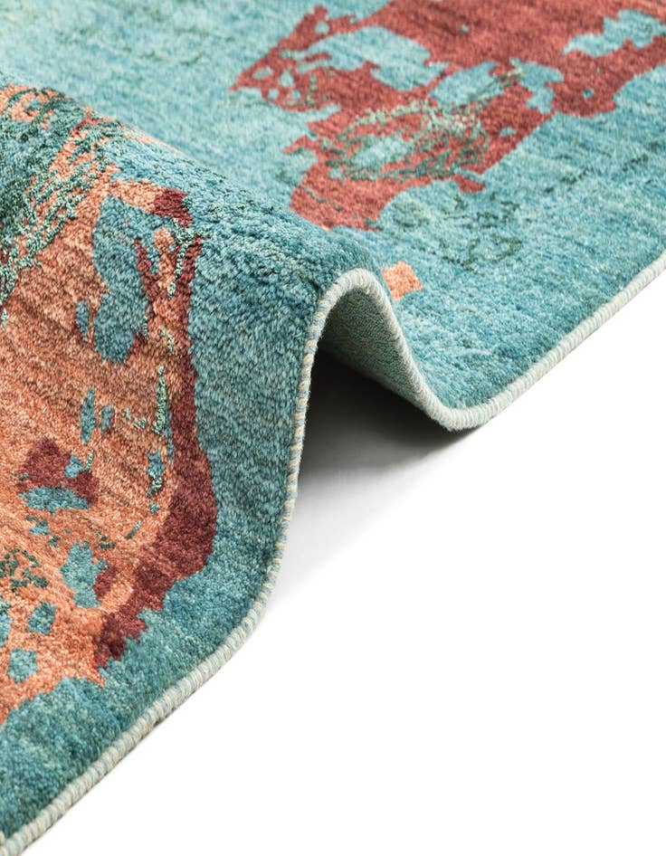 Detail image of 6' 7 x 9' 9  Hand Knotted Anar Rug