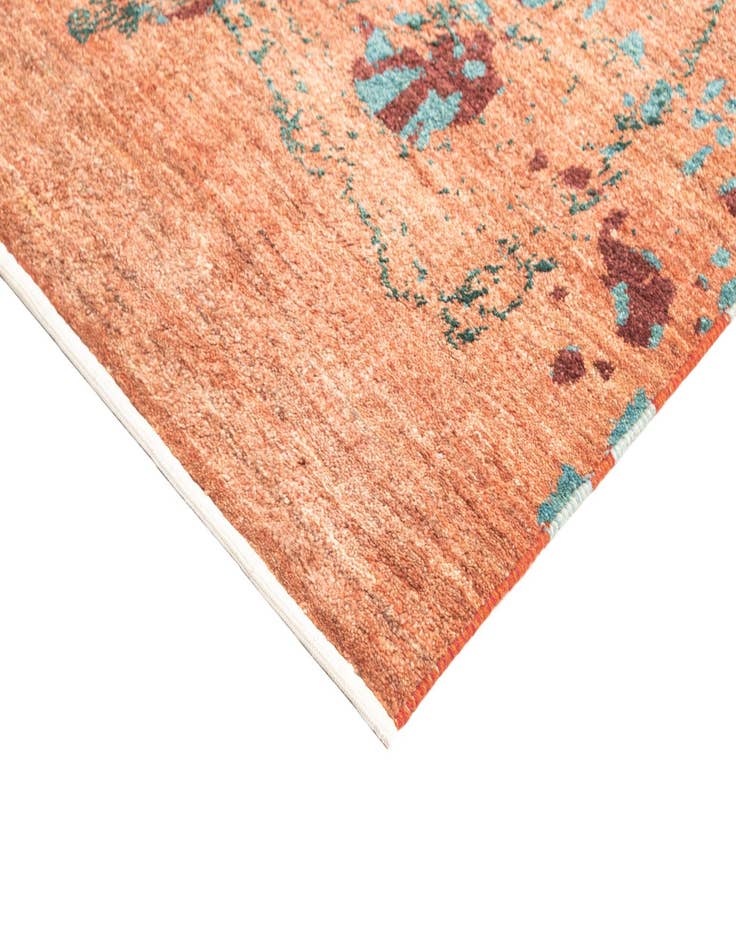 Detail image of 6' 7 x 9' 9  Hand Knotted Anar Rug