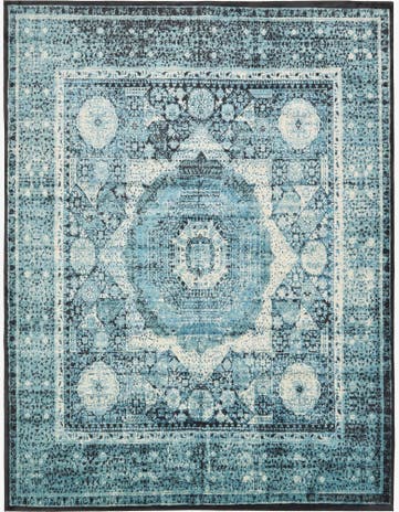 Blue Ankara Rug