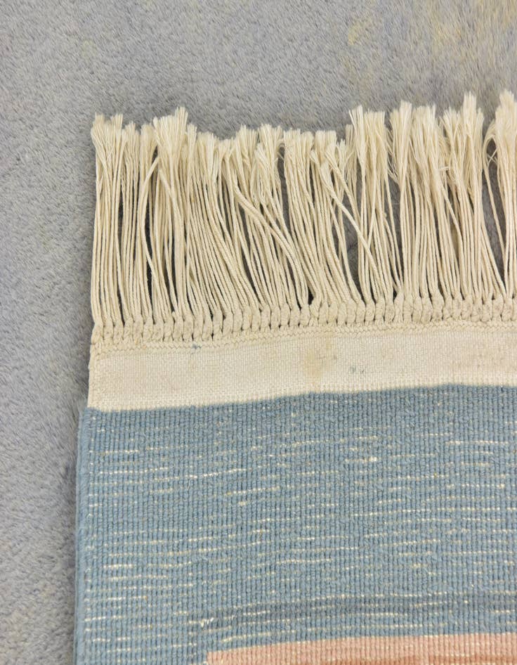 Detail image of 2' 7 x 4' 9 Hand Knotted Antique Finish Wool Rug