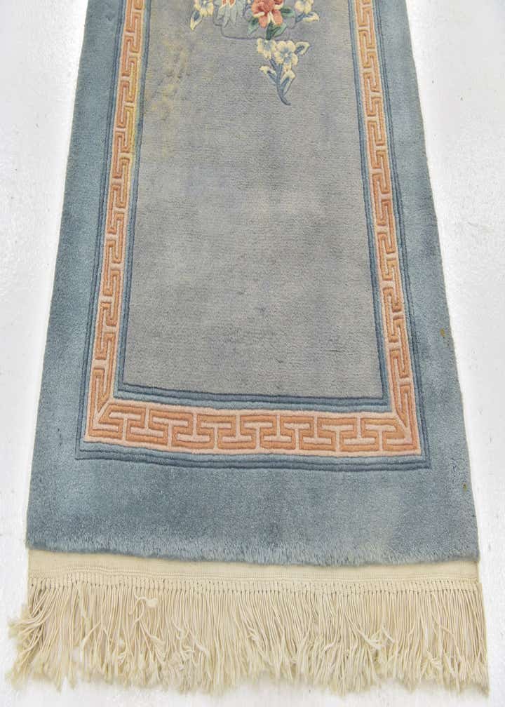 2' 7 x 4' 9 Hand Knotted Antique Finish Wool Rug