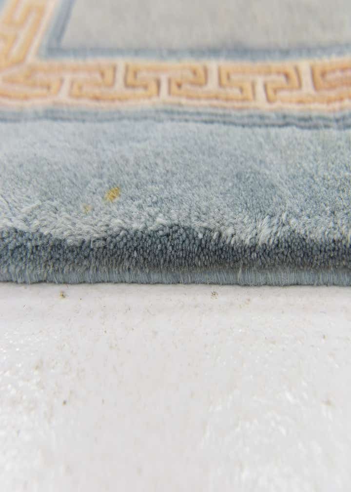 2' 7 x 4' 9 Hand Knotted Antique Finish Wool Rug