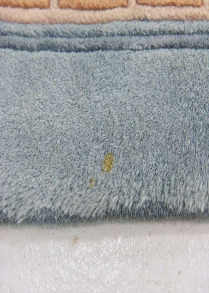 2' 7 x 4' 9 Hand Knotted Antique Finish Wool Rug