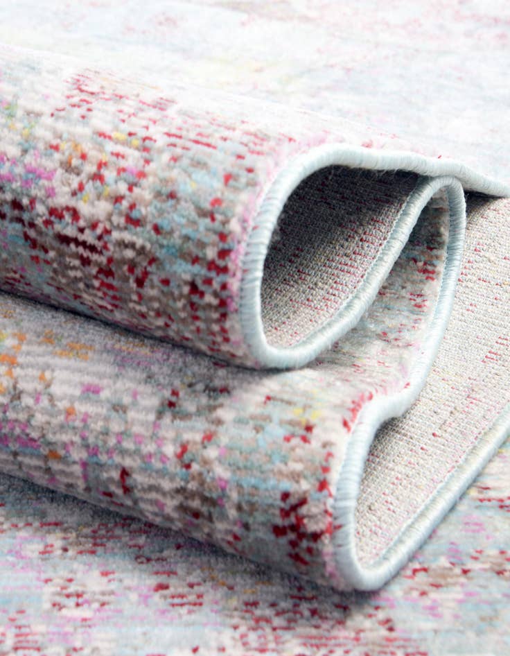 Detail image of 5' x 8' Aqua Rug