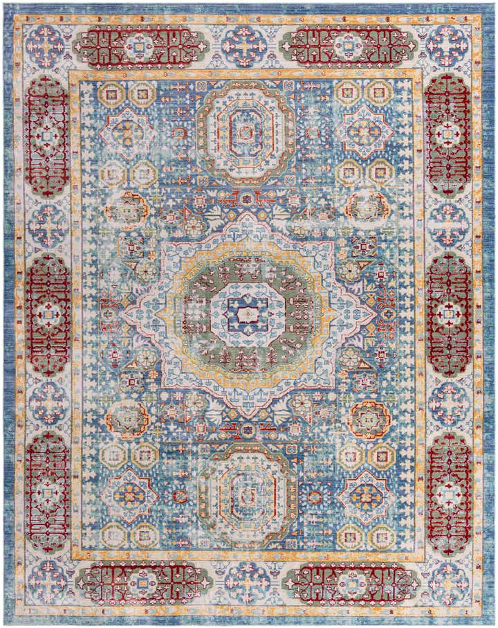 10' x 13' Aqua Rug