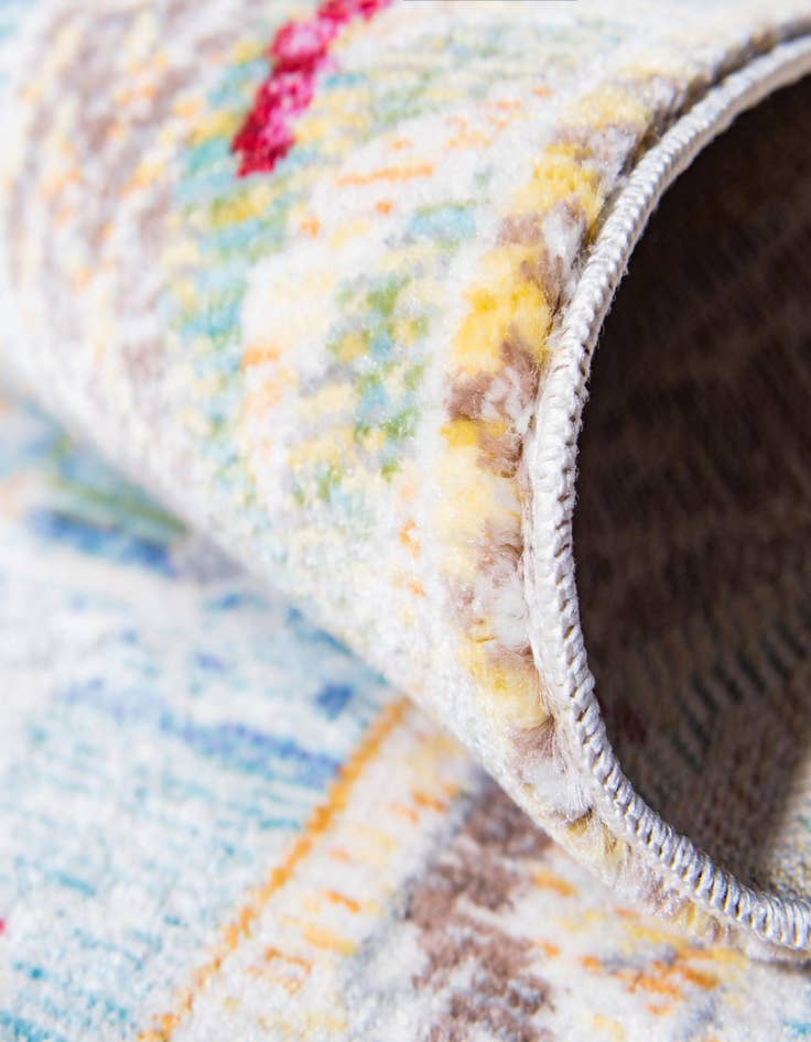 Detail image of 4' x 6' Aqua Rug