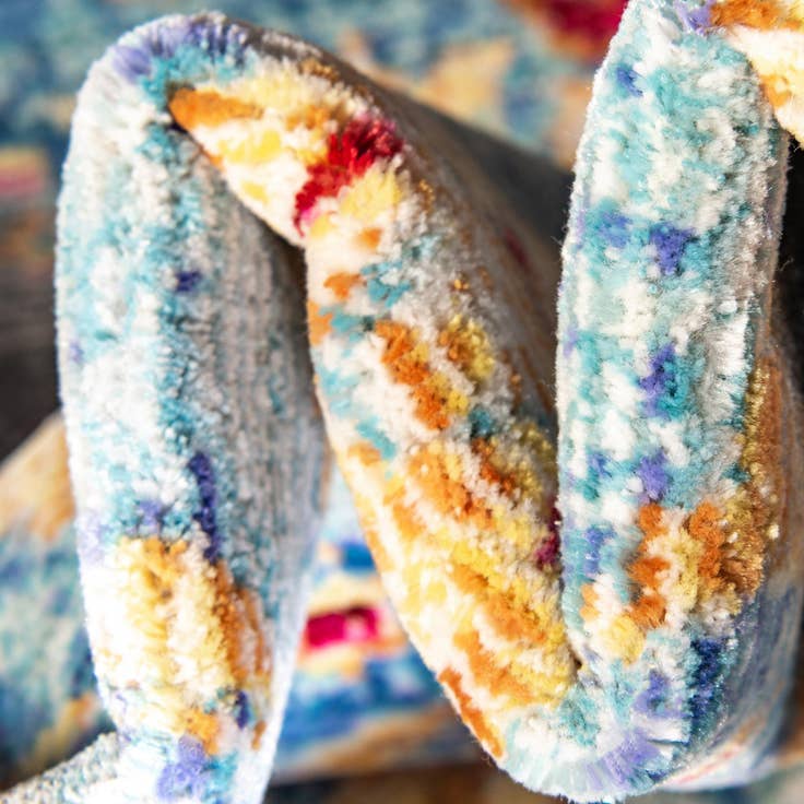 Detail image of 5' x 8' Aqua Rug