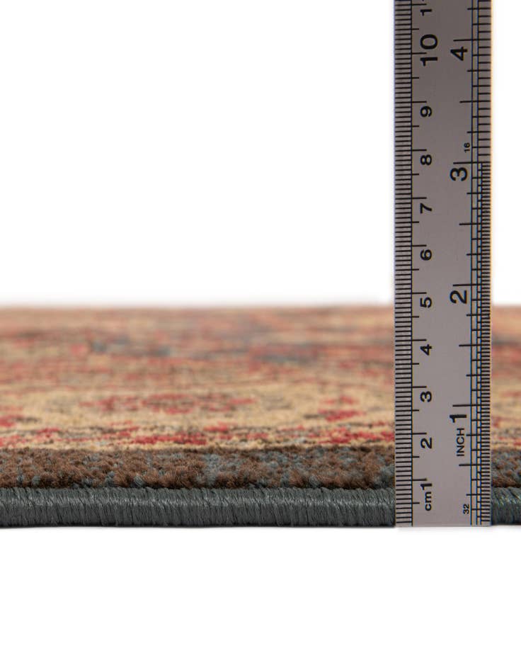 Detail image of 2' 7 x 5' 3 Aqua Rug