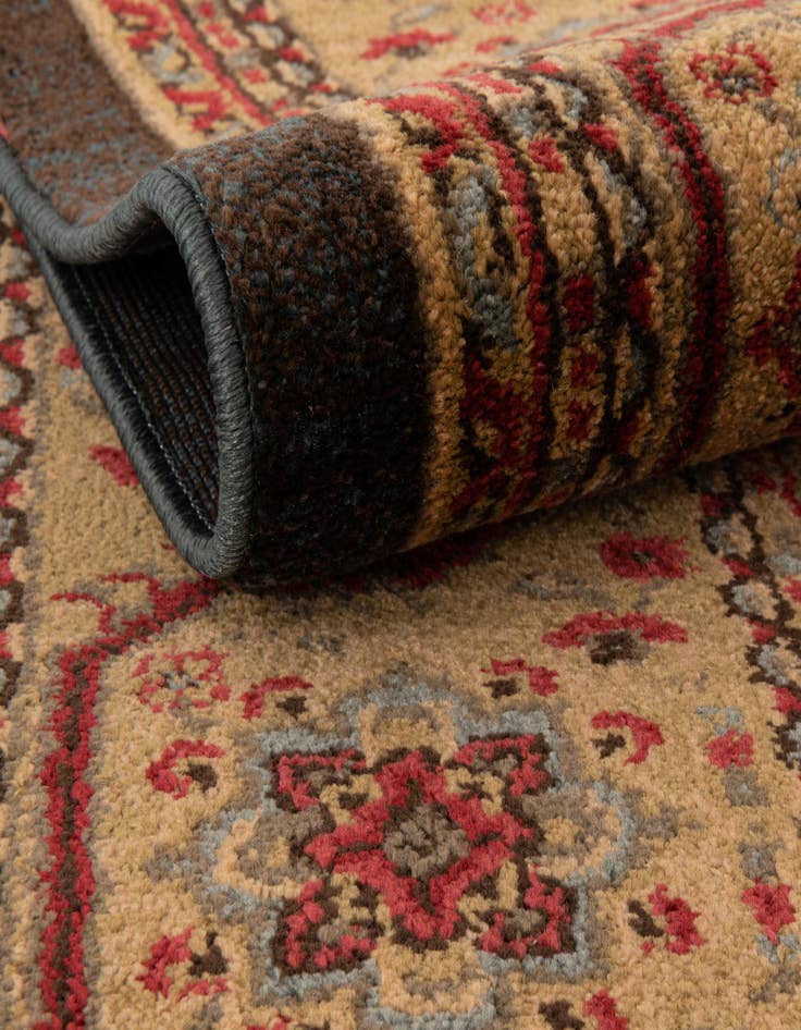 Detail image of 2' 7 x 5' 3 Aqua Rug