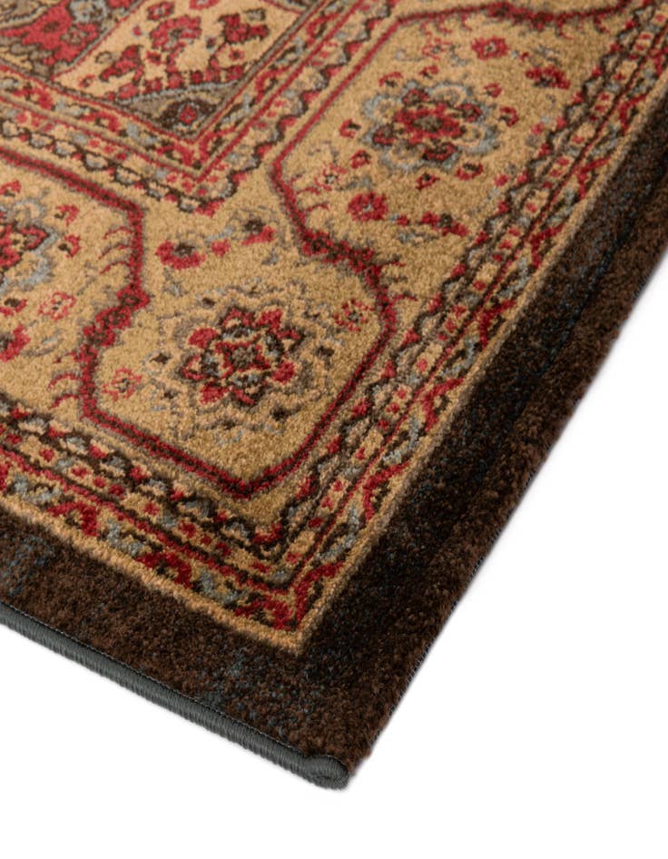 Detail image of 2' 7 x 5' 3 Aqua Rug