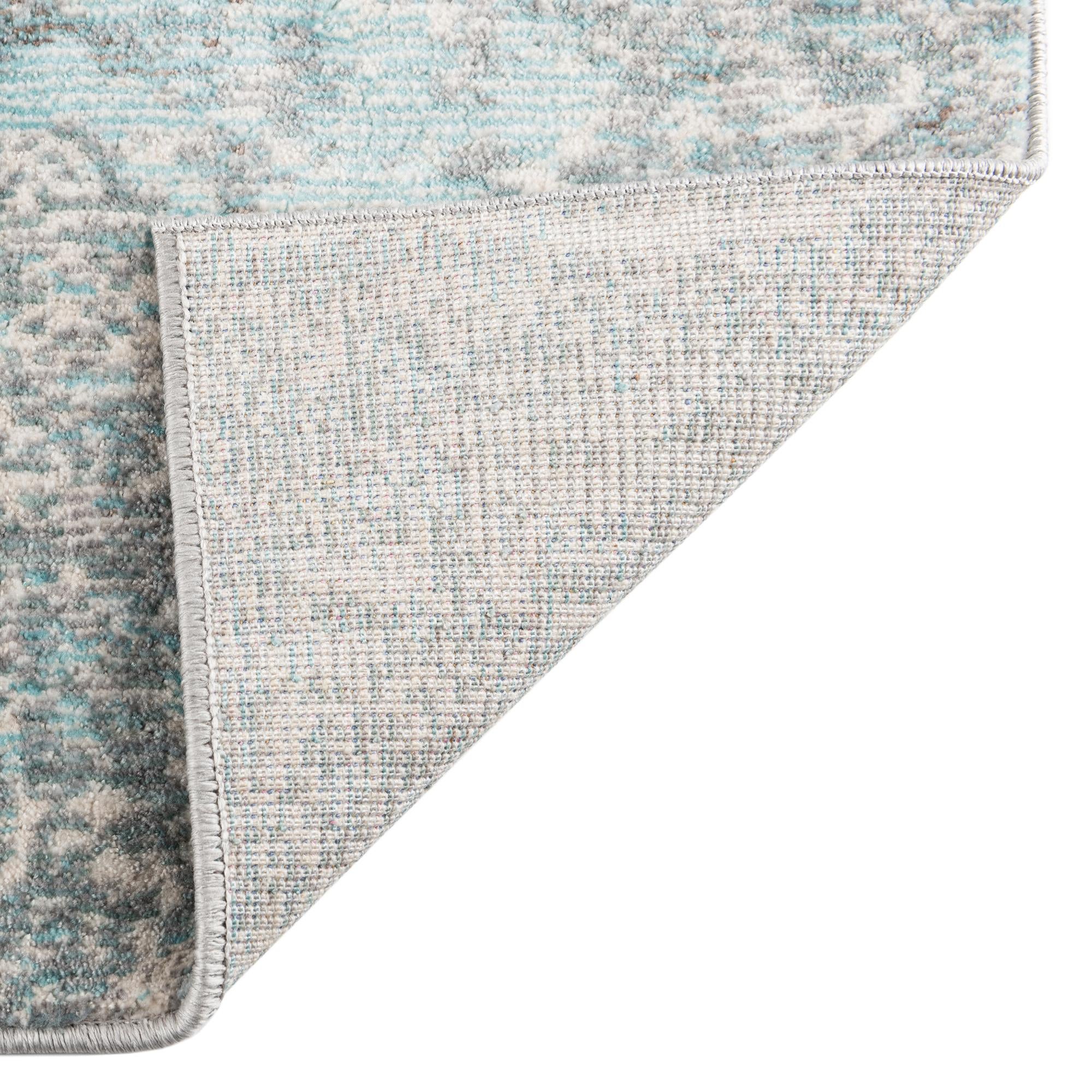 90cm x 150cm Azul aguamarina Alfombra