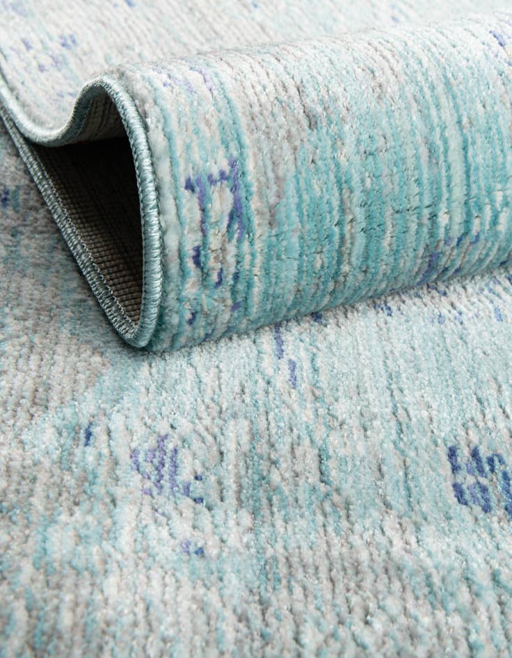 Detail image of 3' x 5' Aqua Rug