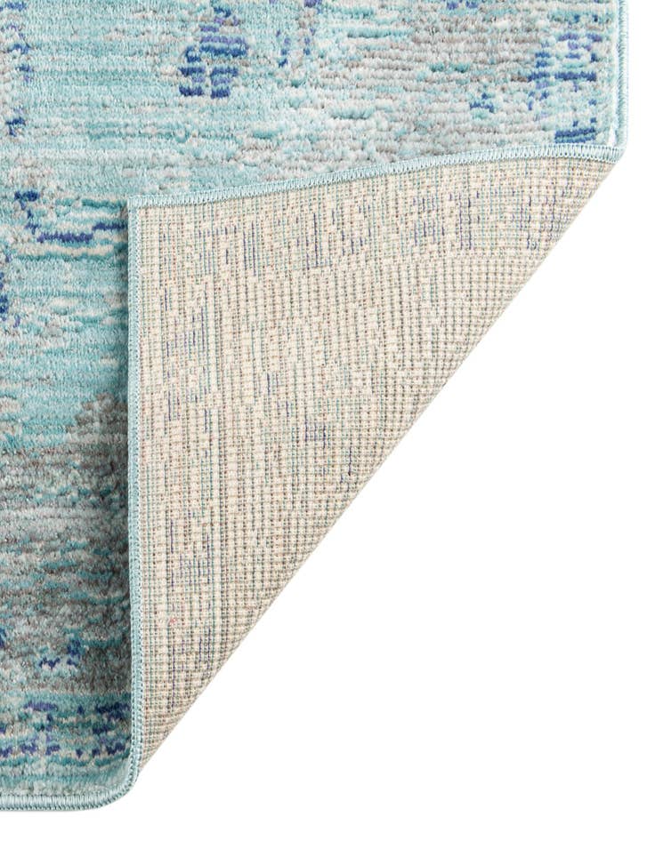 Detail image of 3' x 5' Aqua Rug