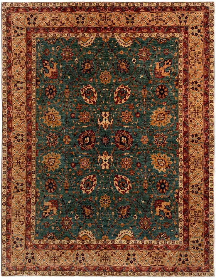 Detail image of 8' 2 x 9' 9 Ariana Fine Wool Rug