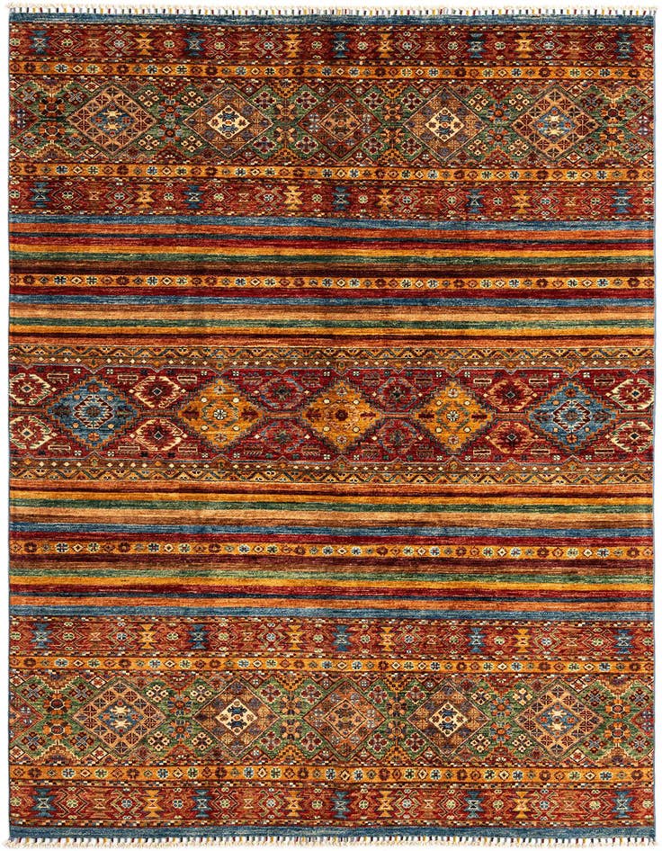 Detail image of 5' 6 x 7' 10 Ariana Ziegler Wool Rug