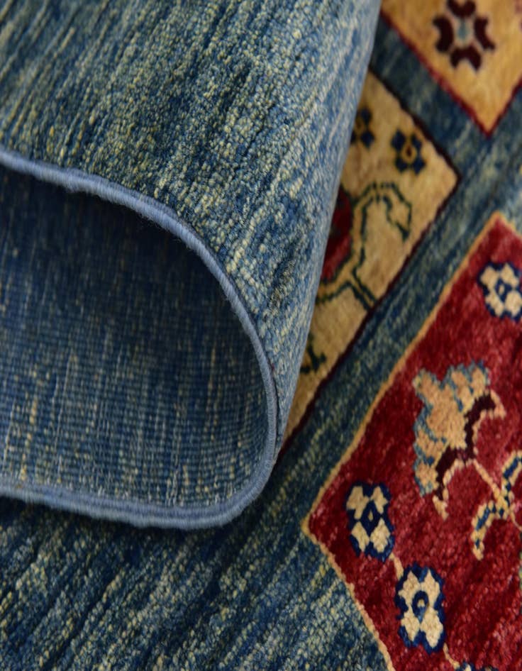 Detail image of 4' 10 x 6' 8  Hand Knotted Ariana Ziegler Rug