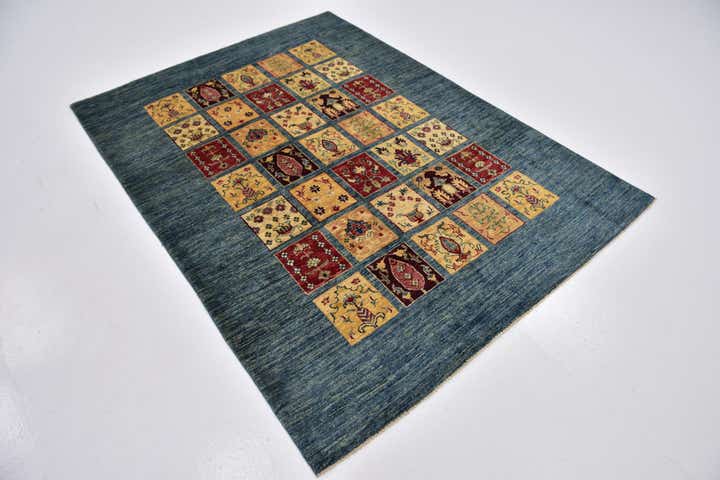 4' 10 x 6' 8 Hand Knotted Ariana Ziegler Rug