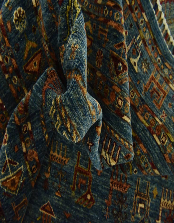 Detail image of 8' x 9' 11 Hand Knotted Ariana Ziegler Rug