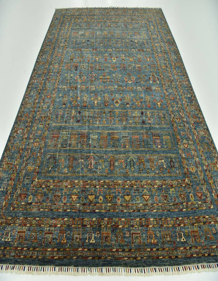 Detail image of 8' x 9' 11 Hand Knotted Ariana Ziegler Rug