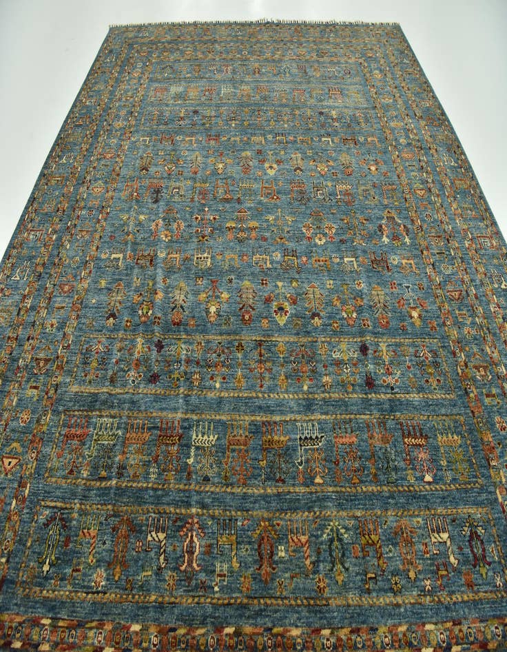 Detail image of 8' x 9' 11 Hand Knotted Ariana Ziegler Rug