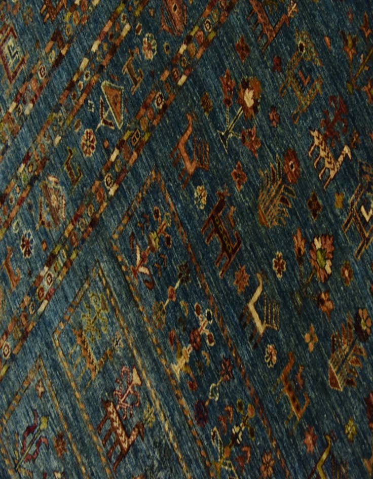 Detail image of 8' x 9' 11 Hand Knotted Ariana Ziegler Rug