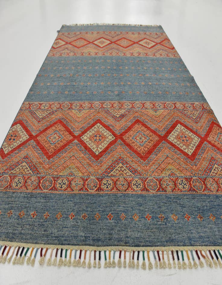 Detail image of 5' 9 x 7' 7  Hand Knotted Ariana Ziegler Rug