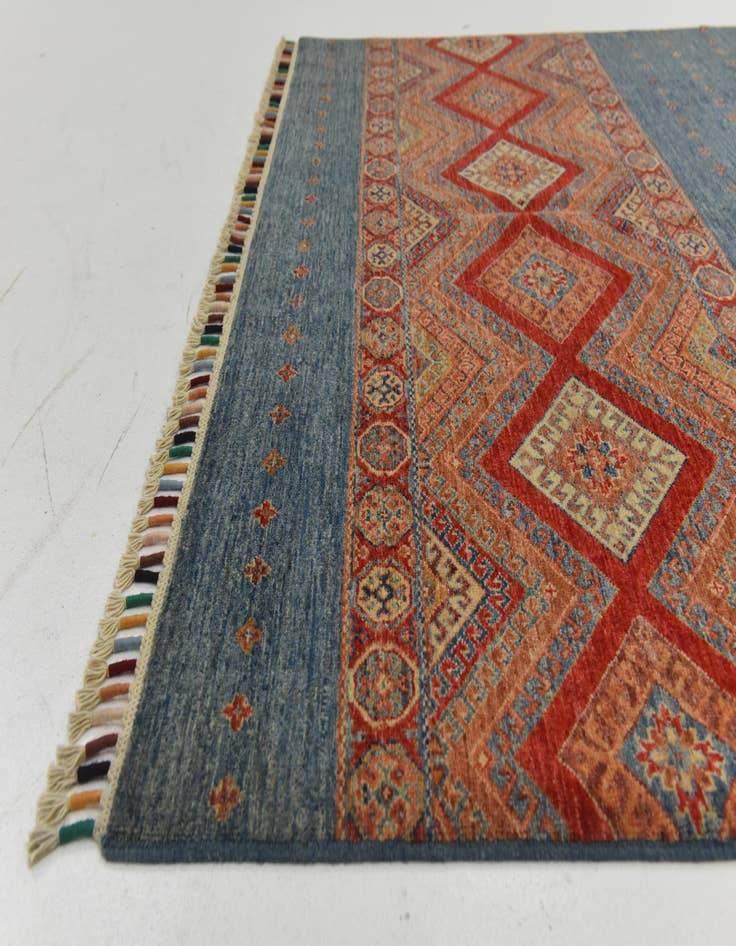 Detail image of 5' 9 x 7' 7  Hand Knotted Ariana Ziegler Rug