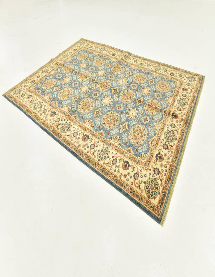 Detail image of 5' 9 x 8' Hand Knotted Ariana Ziegler Rug