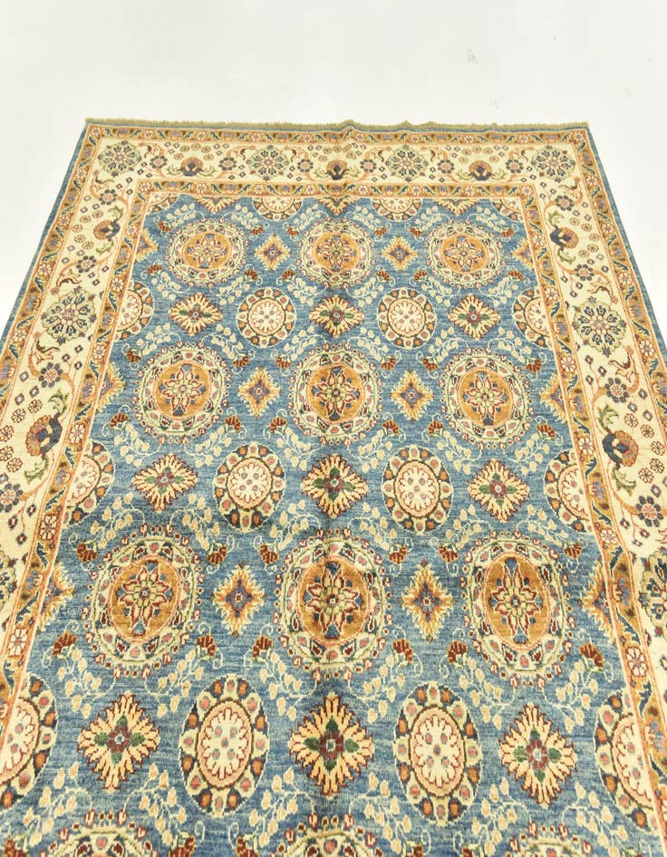 Detail image of 5' 9 x 8' Hand Knotted Ariana Ziegler Rug