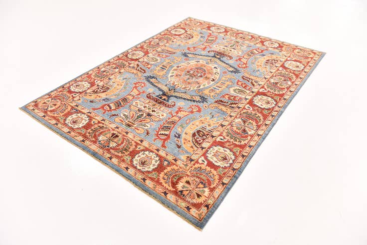 Detail image of 5' 7 x 7' 9 Hand Knotted Ariana Ziegler Rug