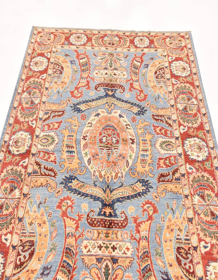 Detail image of 5' 7 x 7' 9  Hand Knotted Ariana Ziegler Rug