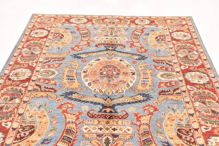 Detail image of 5' 7 x 7' 9 Hand Knotted Ariana Ziegler Rug