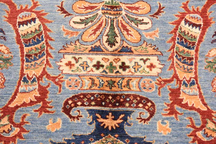 5' 7 x 7' 9 Hand Knotted Ariana Ziegler Rug