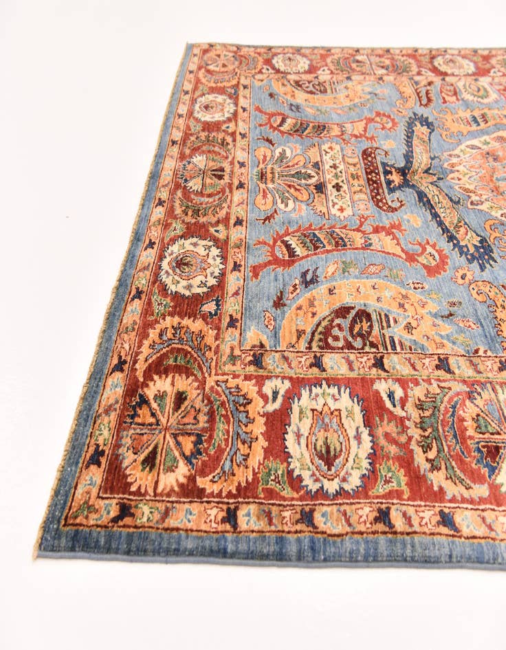 Detail image of 5' 7 x 7' 9  Hand Knotted Ariana Ziegler Rug