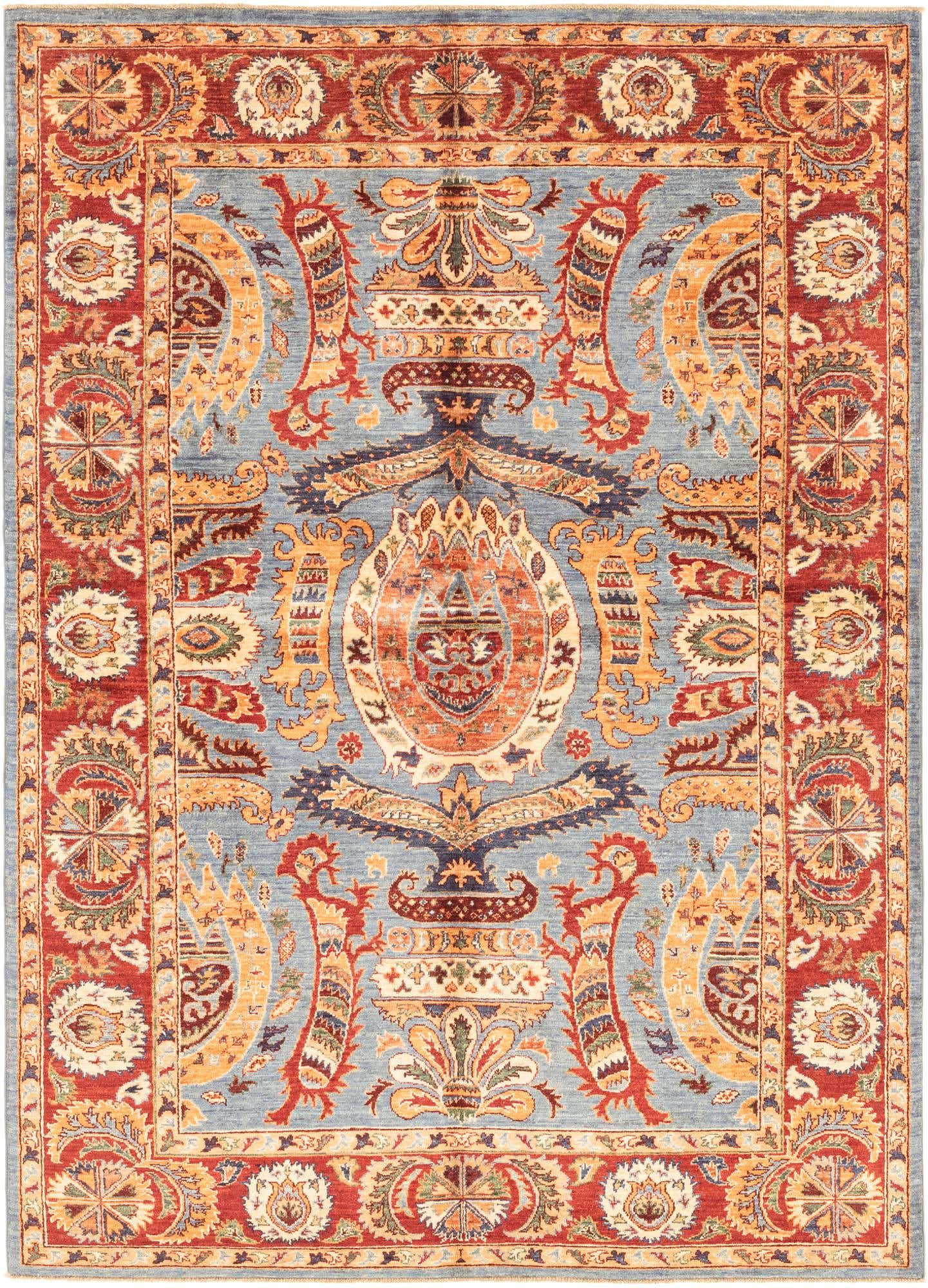 5' 7 x 7' 9 Hand Knotted Ariana Ziegler Rug