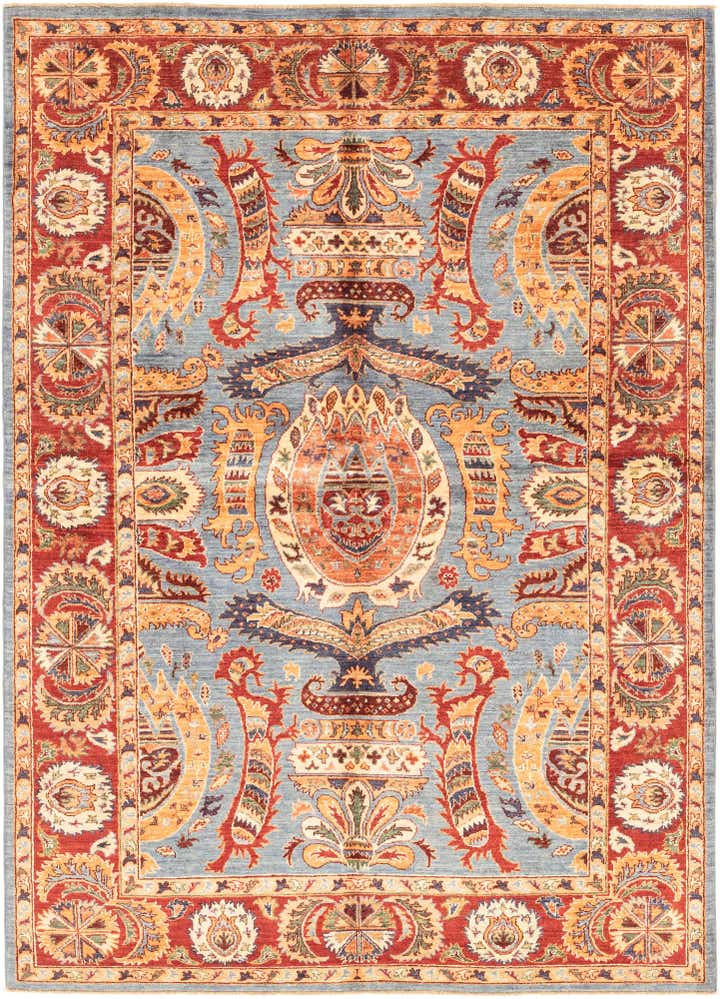 5' 7 x 7' 9 Hand Knotted Ariana Ziegler Rug