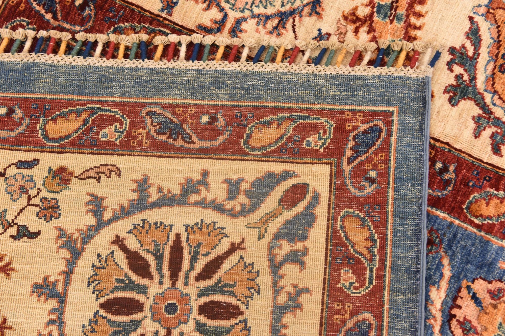 6' 9 x 9' 11 Hand Knotted Ariana Ziegler Rug