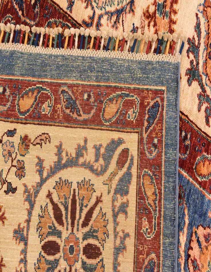 Detail image of 6' 9 x 9' 11  Hand Knotted Ariana Ziegler Rug