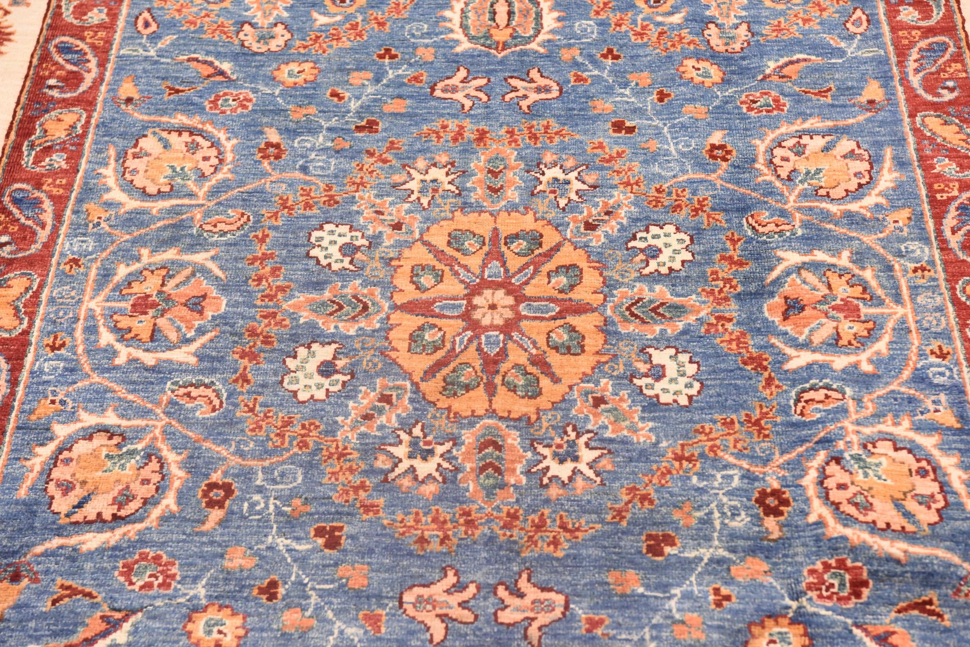 6' 9 x 9' 11 Hand Knotted Ariana Ziegler Rug