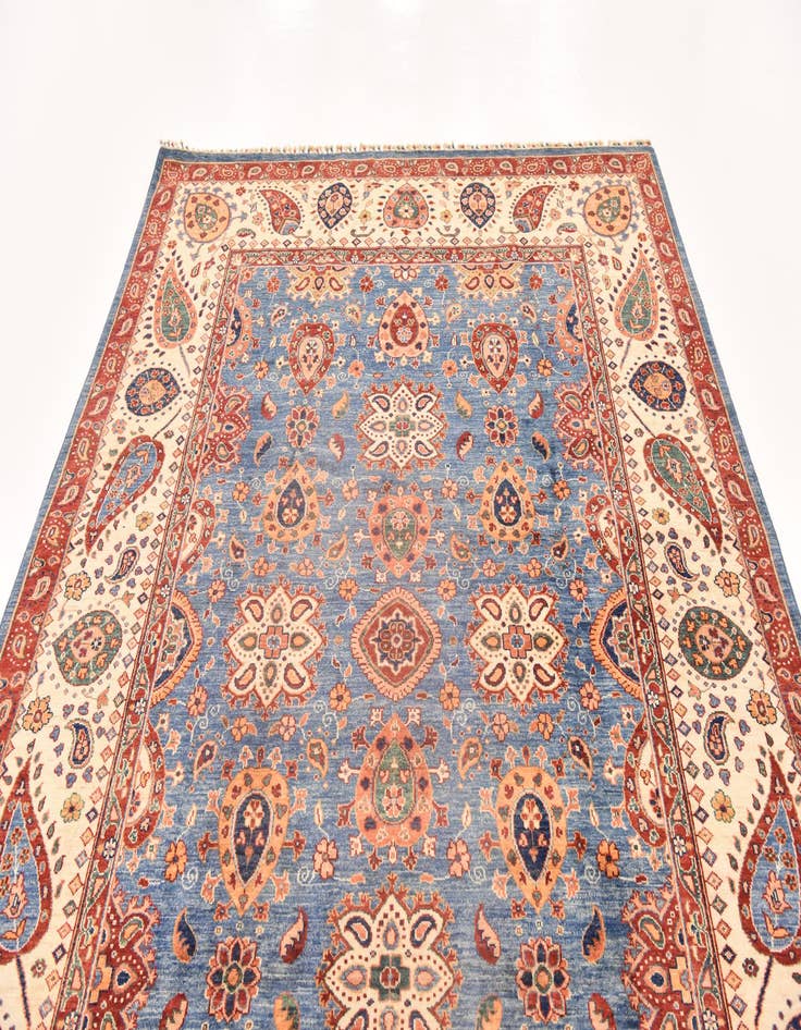 Detail image of 7' x 10' 1  Hand Knotted Ariana Ziegler Rug