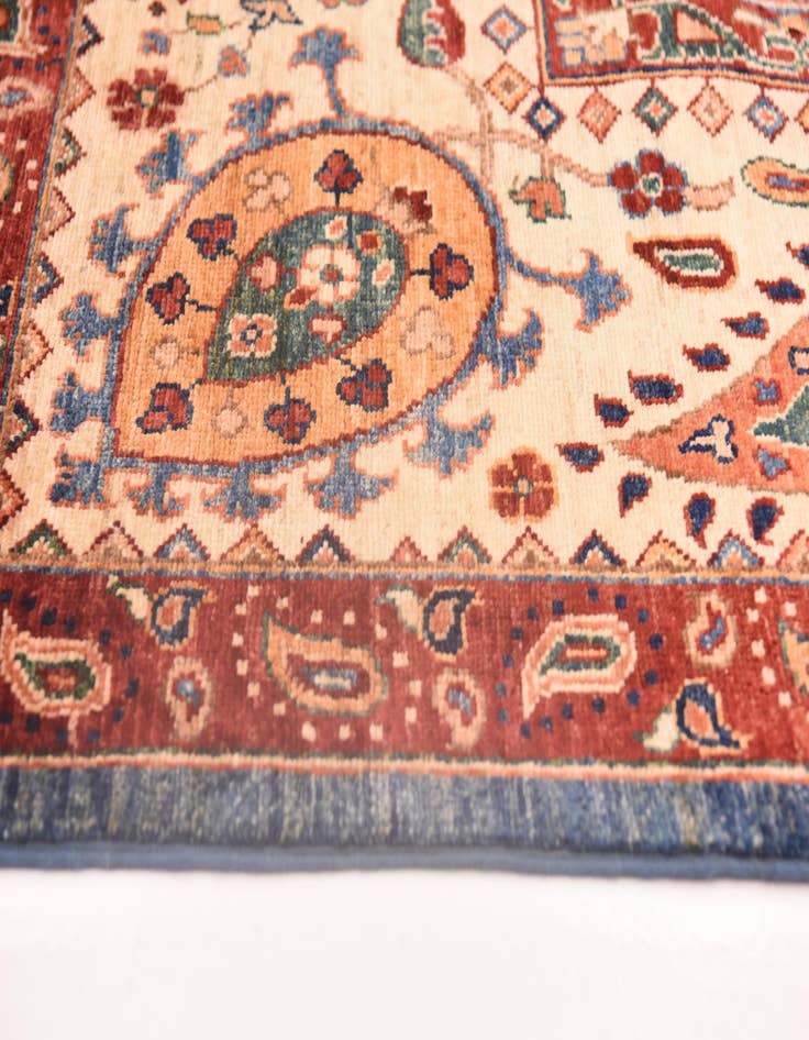 Detail image of 7' x 10' 1  Hand Knotted Ariana Ziegler Rug