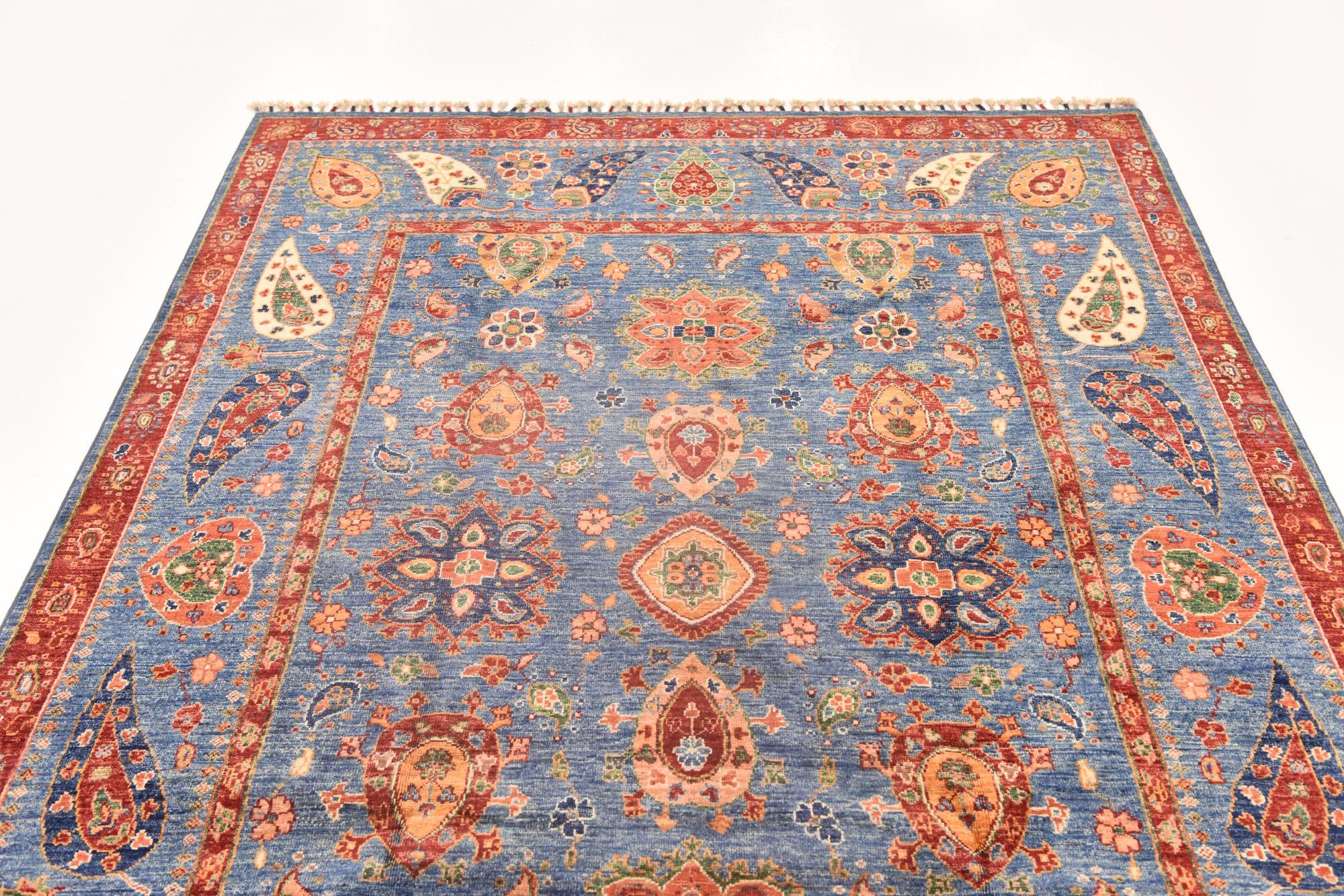 5' 8 x 8' 1 Hand Knotted Ariana Ziegler Rug
