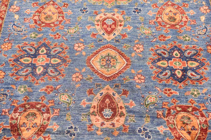 5' 8 x 8' 1 Hand Knotted Ariana Ziegler Rug