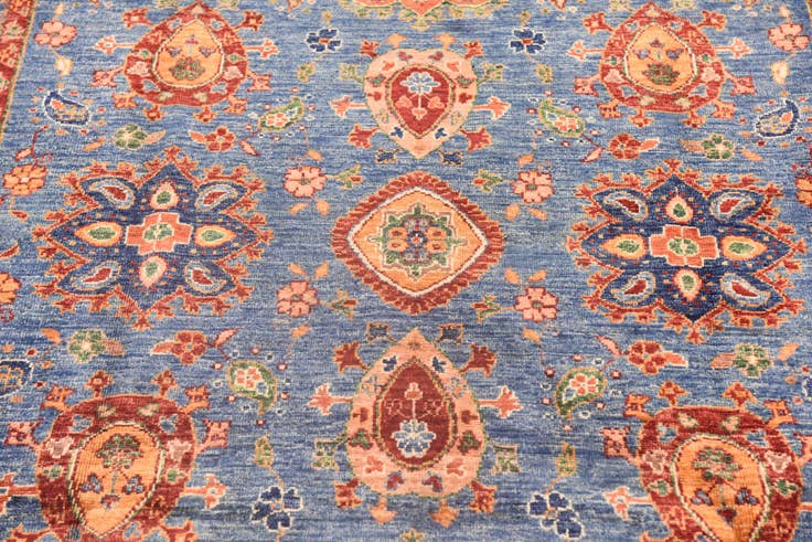 Detail image of 5' 8 x 8' 1 Hand Knotted Ariana Ziegler Rug