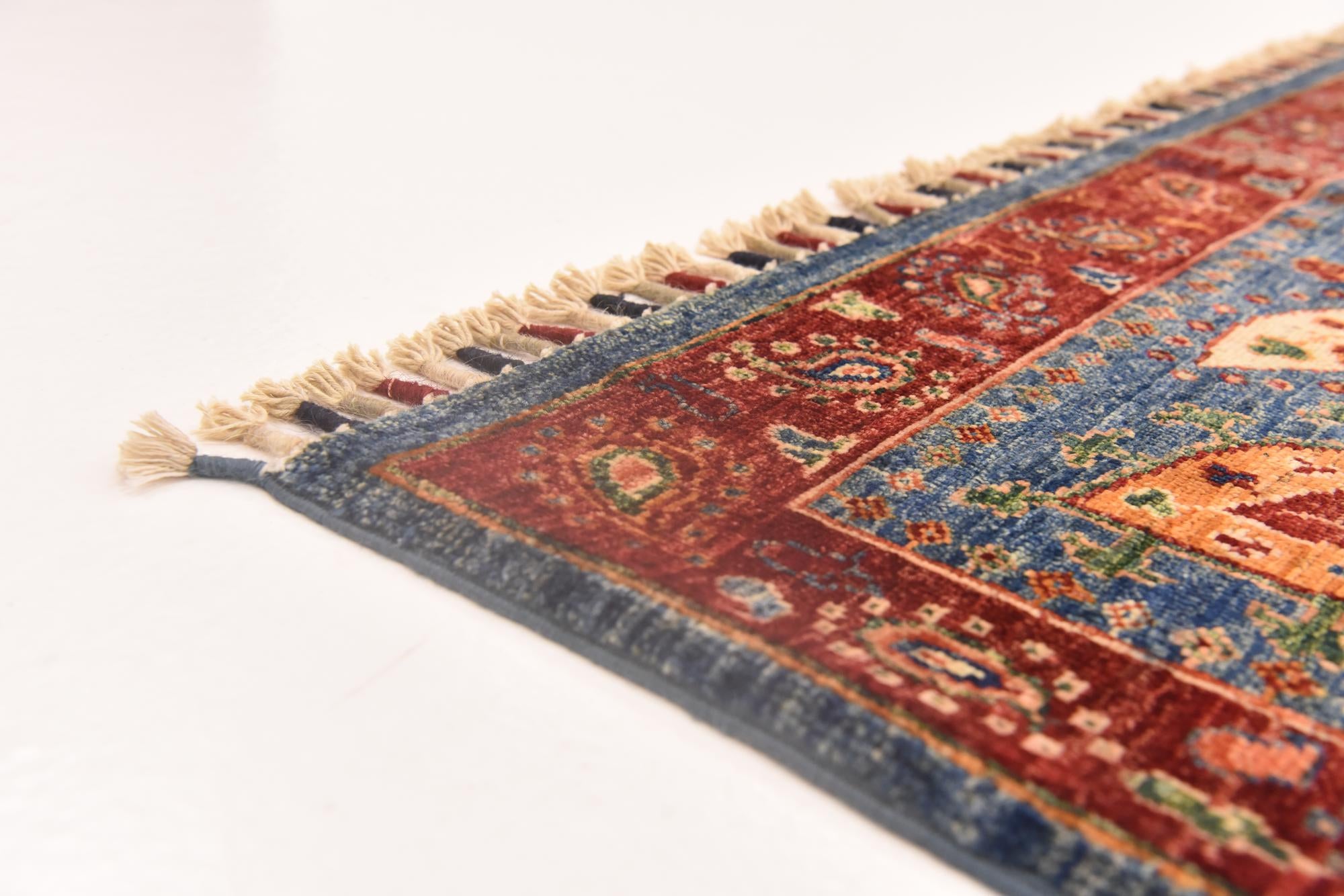 5' 8 x 8' 1 Hand Knotted Ariana Ziegler Rug