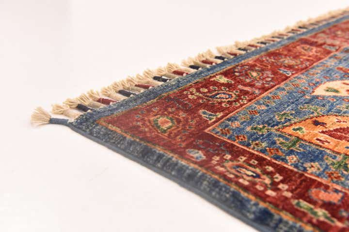 5' 8 x 8' 1 Hand Knotted Ariana Ziegler Rug